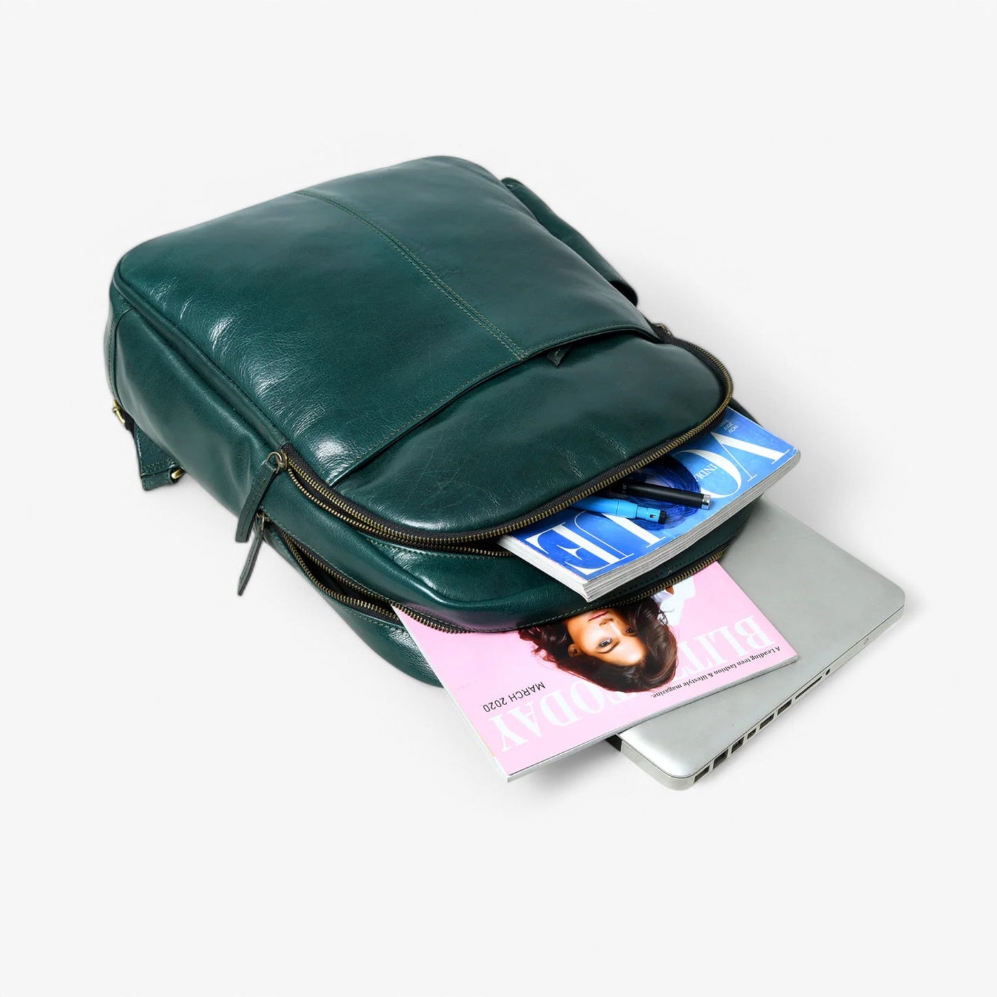 Zaino Verde Minimal Donna — Como, immagine 11