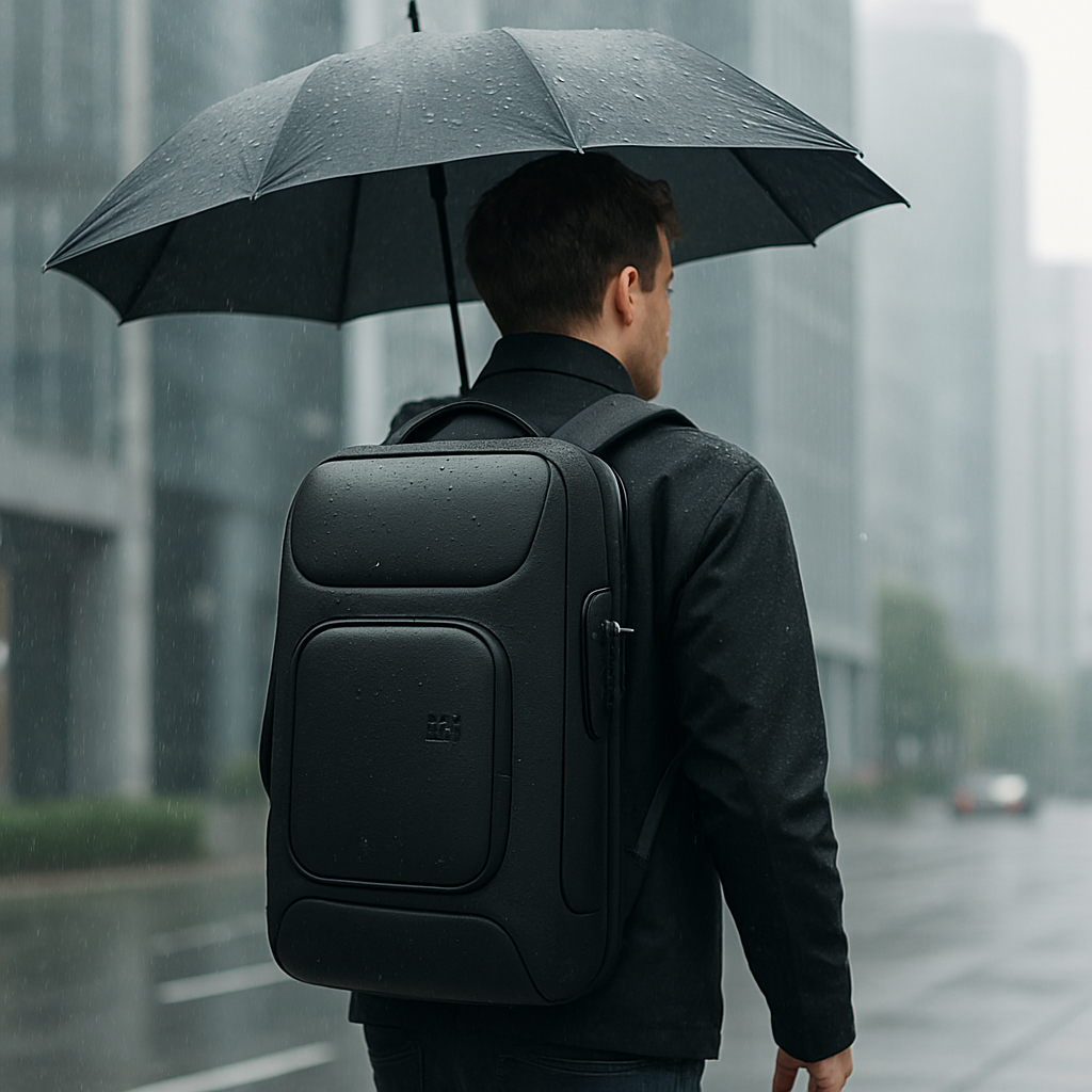 Zaino Multicolore Porta Laptop Con USB Uomo — Bergamo, immagine 10
