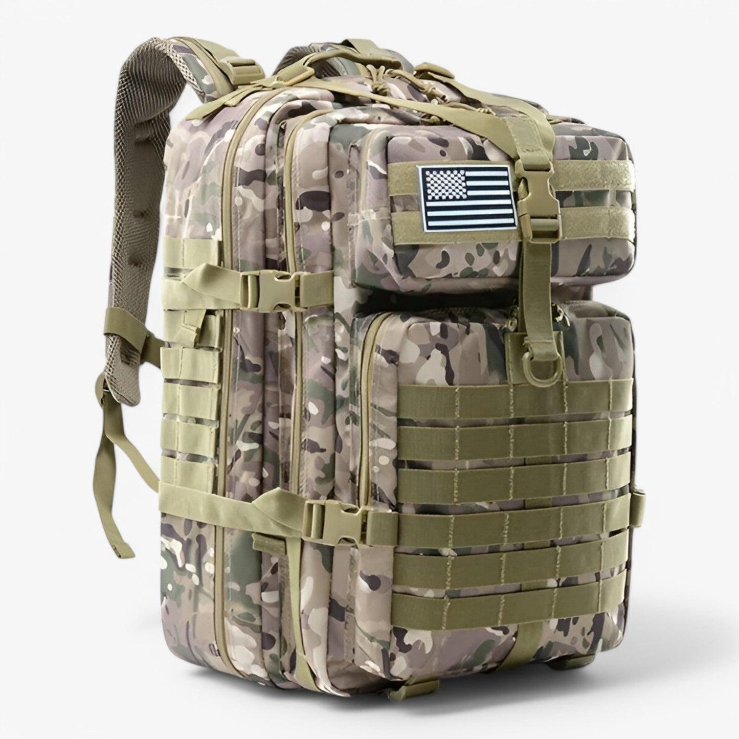 Zaino Tattico Multicolore Multitasche Unisex — Forte, immagine 9