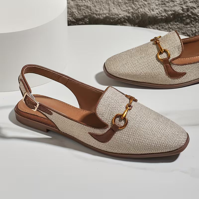 Louisa Horsebit Slingback Flats — Ballerine Slingback Da Donna, immagine 1