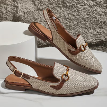 Louisa Horsebit Slingback Flats — Ballerine Slingback Da Donna, immagine 2