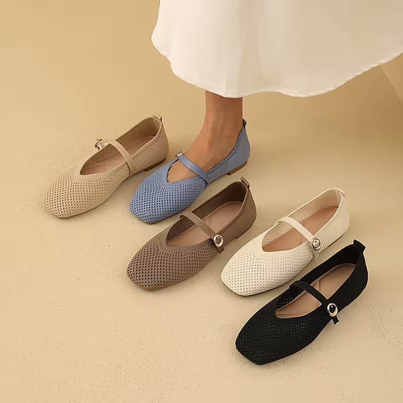 Cleo Knit Mary Jane Flats — Ballerine Da Donna, immagine 2