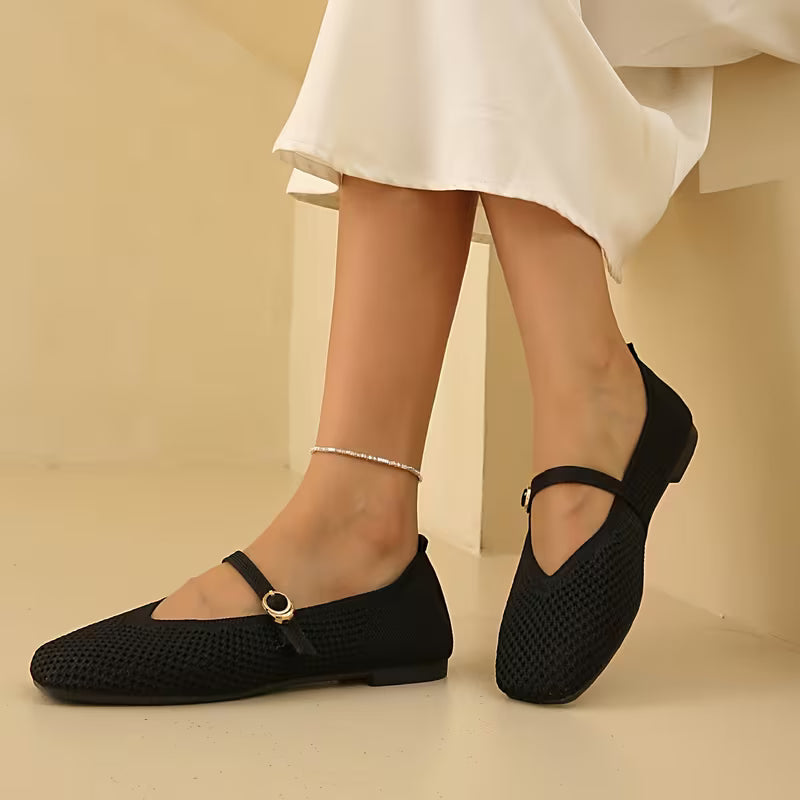 Cleo Knit Mary Jane Flats — Ballerine Da Donna, immagine 8