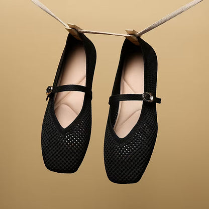Cleo Knit Mary Jane Flats — Ballerine Da Donna, immagine 10