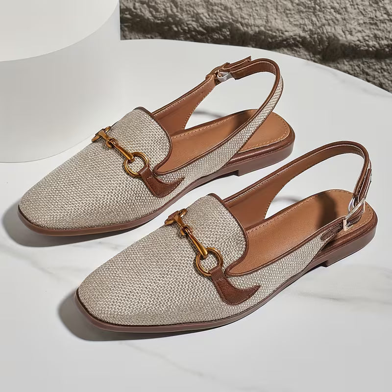 Louisa Horsebit Slingback Flats — Ballerine Slingback Da Donna, immagine 3