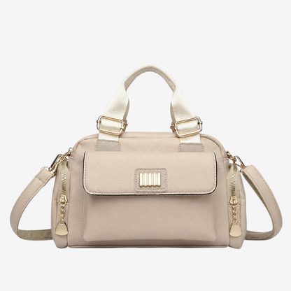 Borsa A Mano Nera Multitasche Con Tracolla Donna — Ravenna, immagine 9