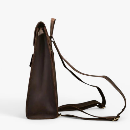 Zaino Marrone Minimal Unisex — Torino, immagine 2