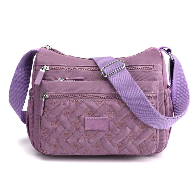 Borsa A Tracolla Multicolore Multitasche Donna — Salerno, immagine 16
