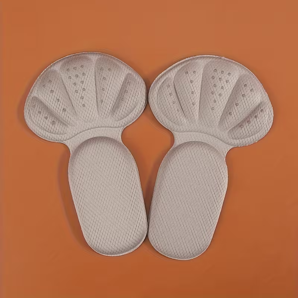 Coppia di cuscinetti salvatacco beige