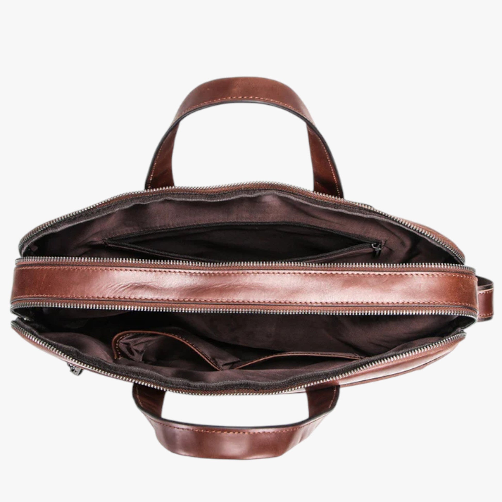 Borsa Portadocumenti Marrone Porta Laptop Donna — Rho, immagine 5