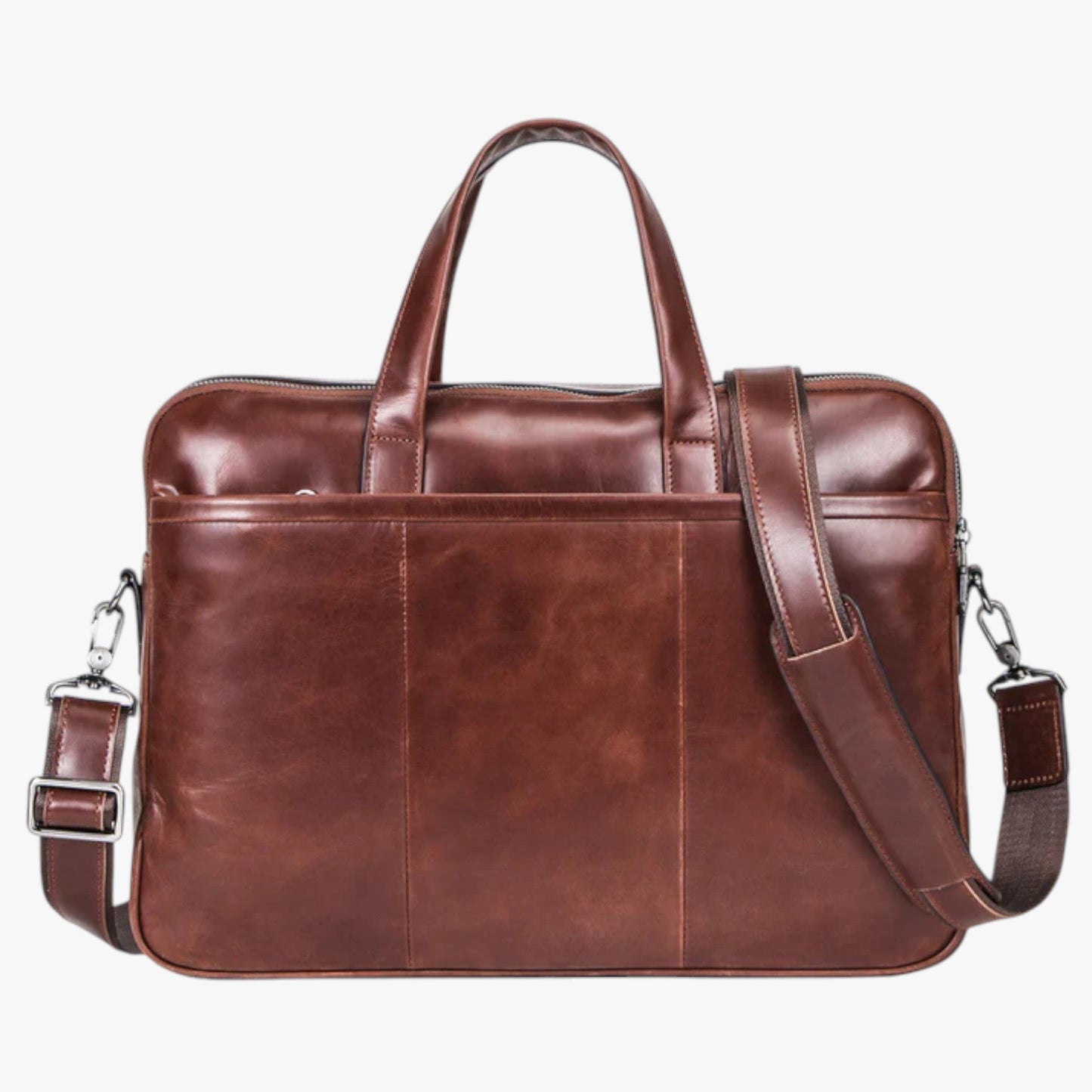 Borsa Portadocumenti Marrone Porta Laptop Donna — Rho, immagine 2