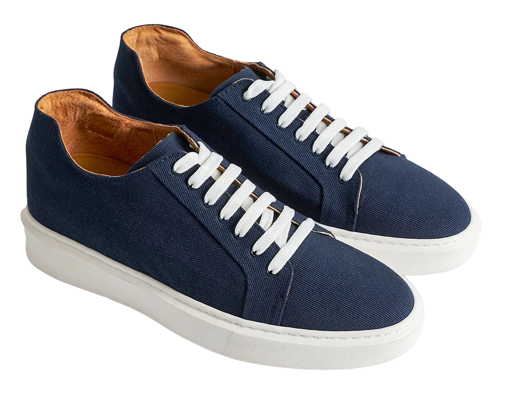 Amalfi — Sneakers Blu Da Uomo, immagine 2