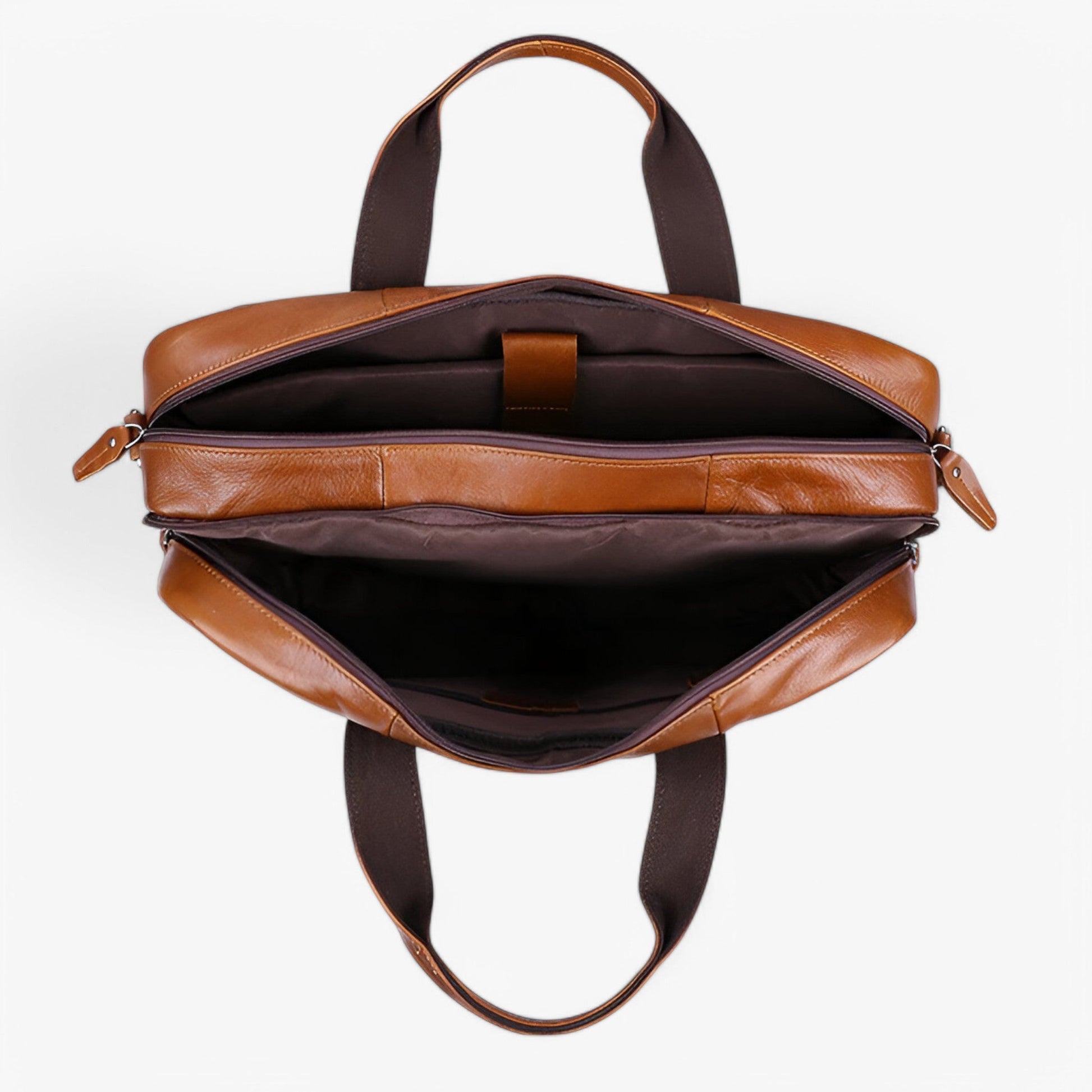 Borsa Portadocumenti Marrone Porta Laptop Uomo — Asti, immagine 7