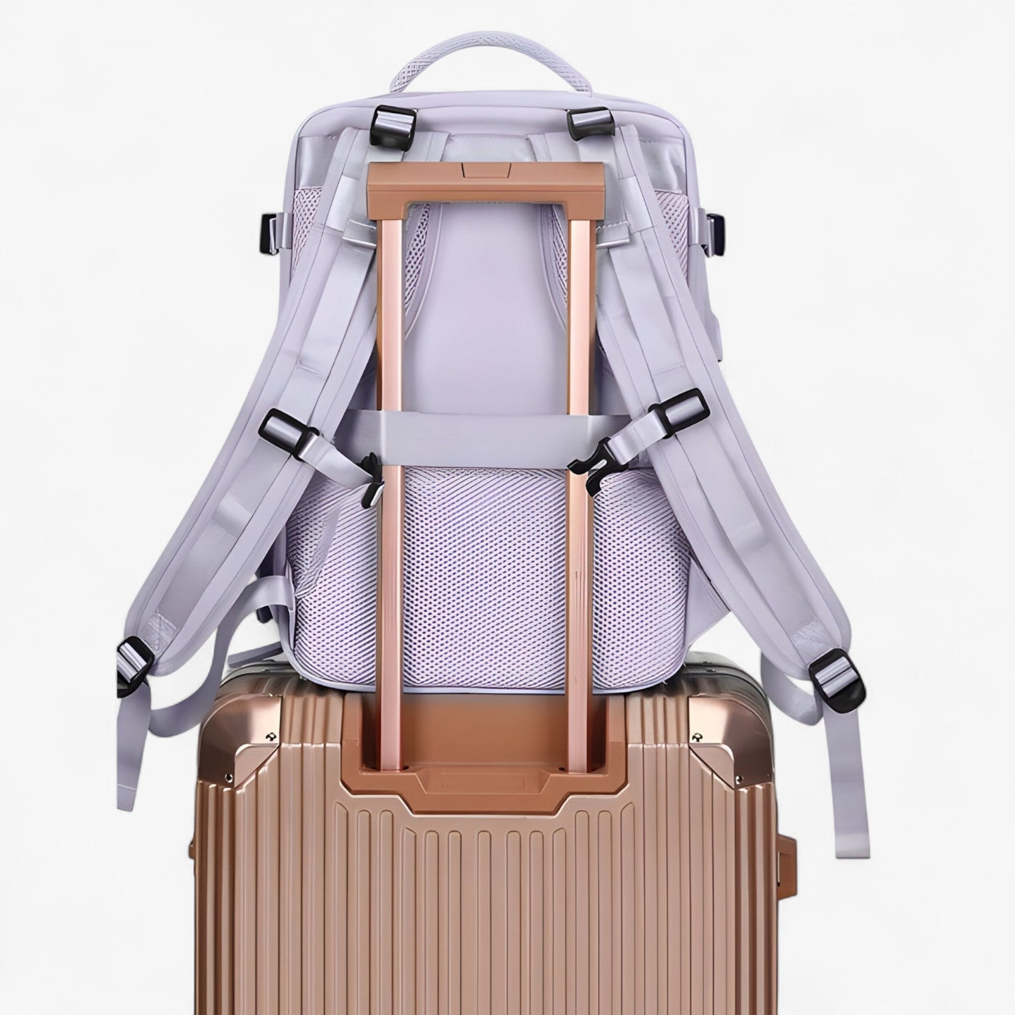 Zaino Da Viaggio Multicolore Convertibile Unisex — Viaggio, immagine 2