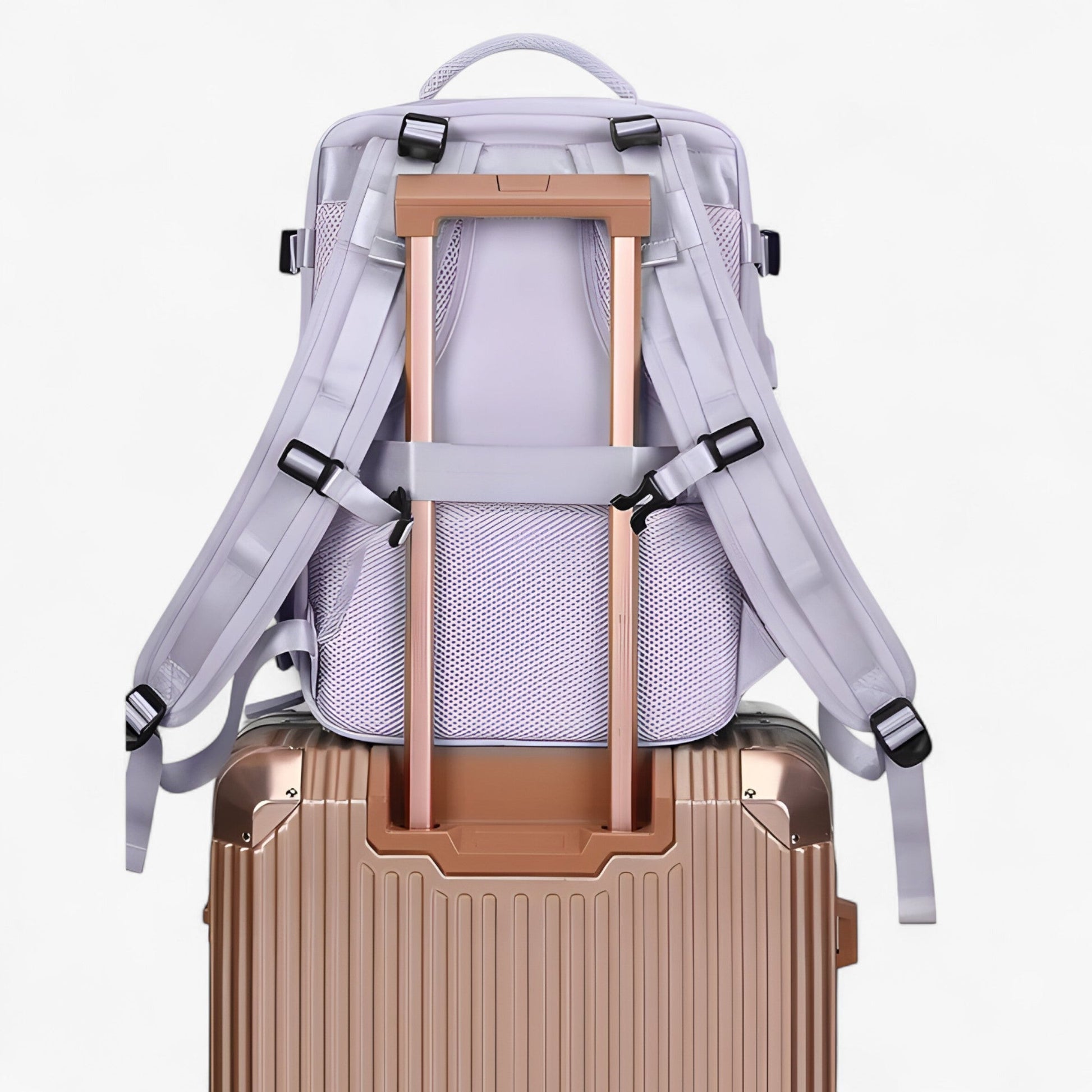 Zaino Da Viaggio Multicolore Convertibile Unisex — Viaggio, immagine 2