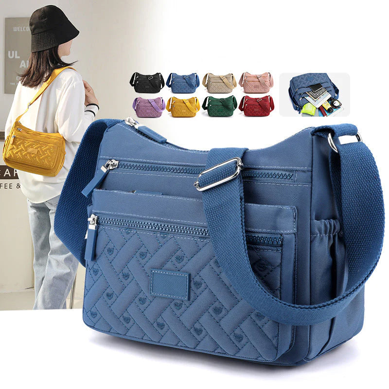Borsa A Tracolla Multicolore Multitasche Donna — Salerno, immagine 1
