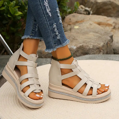Capri — Sandali Gladiatore Da Donna, immagine 1