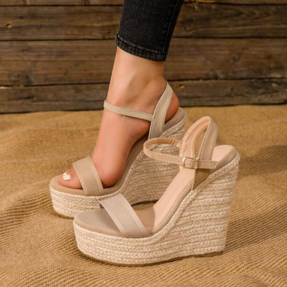 Capri Espadrille — Sandali Con Zeppa Da Donna, immagine 1