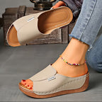 Slip-On — Sandali Con Zeppa Da Donna, immagine 1