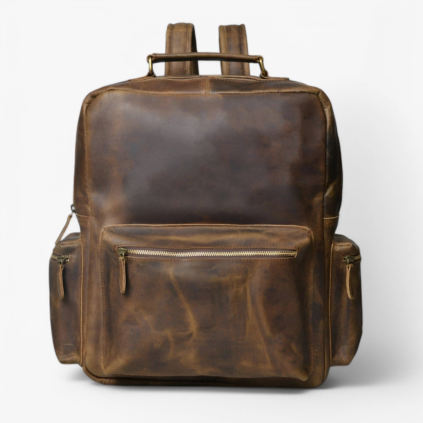 Zaino Marrone Multitasche Unisex — Viaggio, immagine 1
