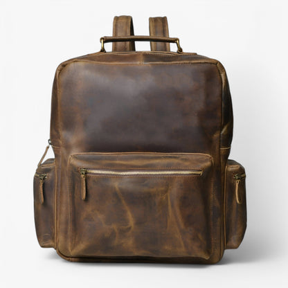 Zaino Marrone Multitasche Unisex — Viaggio, immagine 1