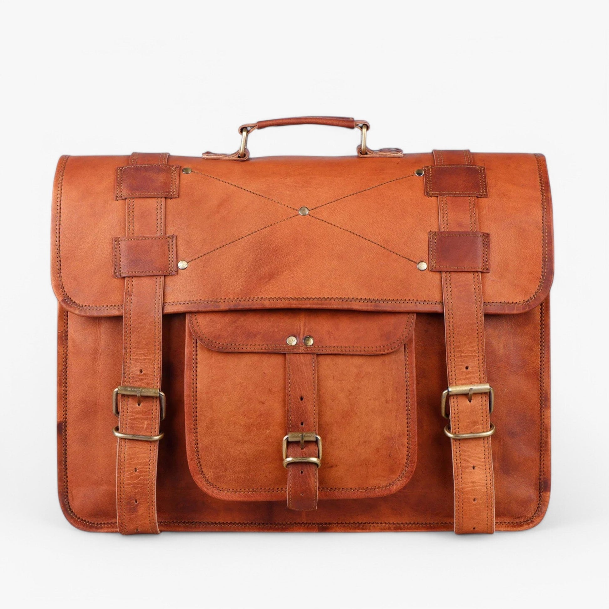 Borsa Messenger Multiformato Con Tracolla Unisex — Rovere, immagine 2