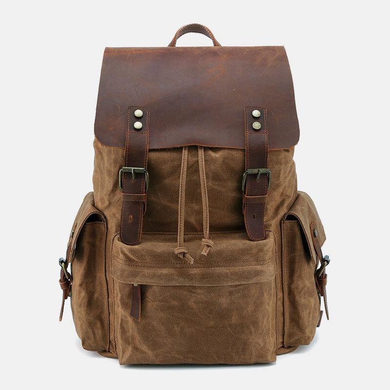 Zaino Multicolore Porta Laptop Da 15,6 Pollici Unisex — Canvas, immagine 12