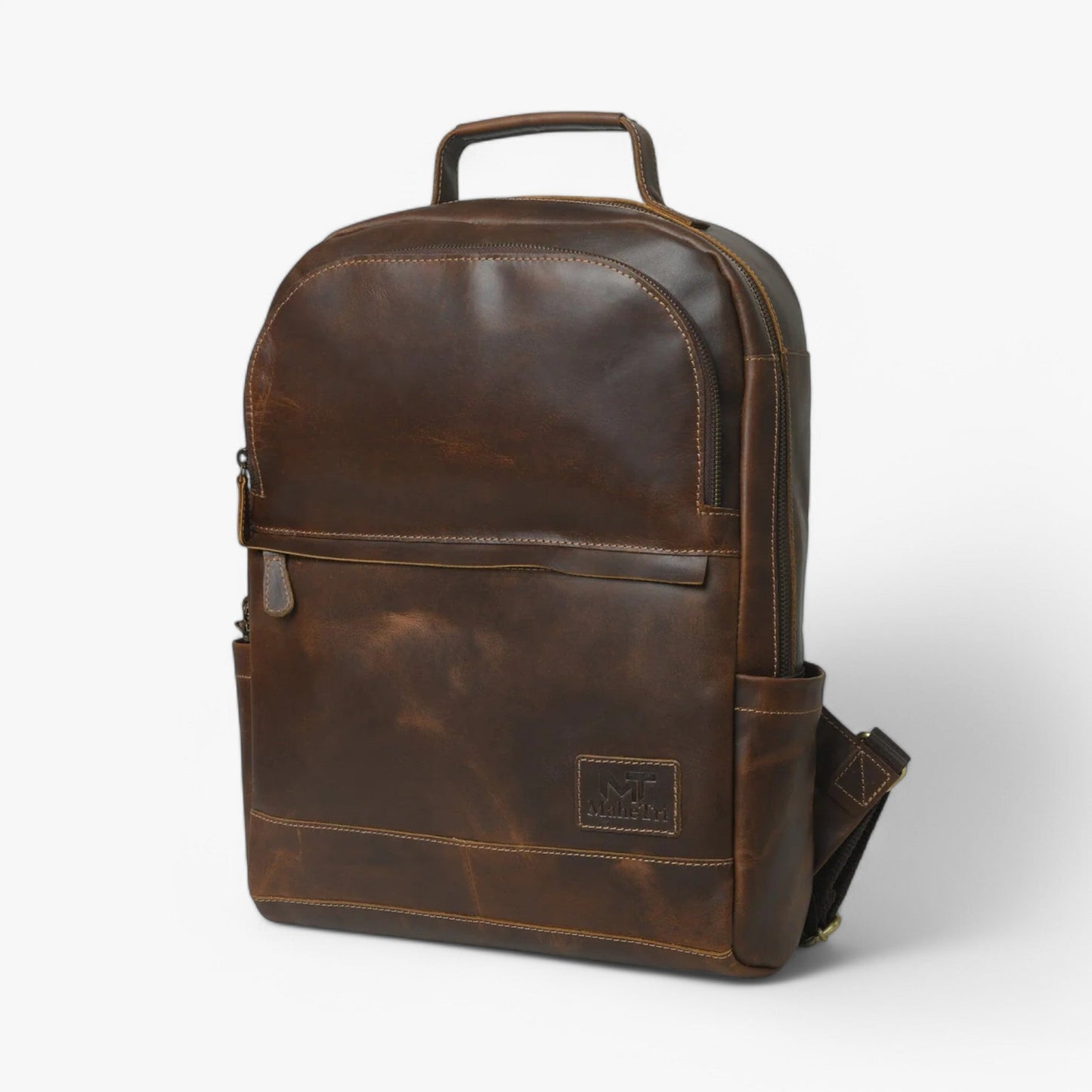 Zaino Marrone Minimal Unisex — Classico, immagine 7