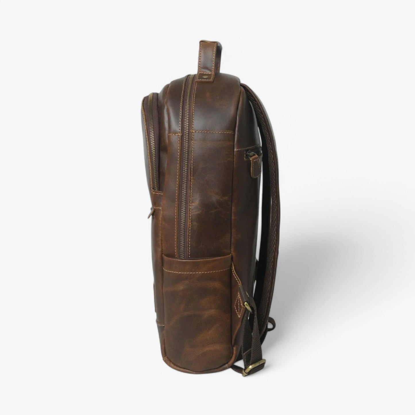 Zaino Marrone Minimal Unisex — Classico, immagine 9