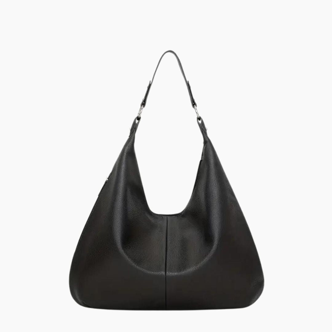 Borsa Hobo Bordeaux Capiente Donna — Maya, immagine 6