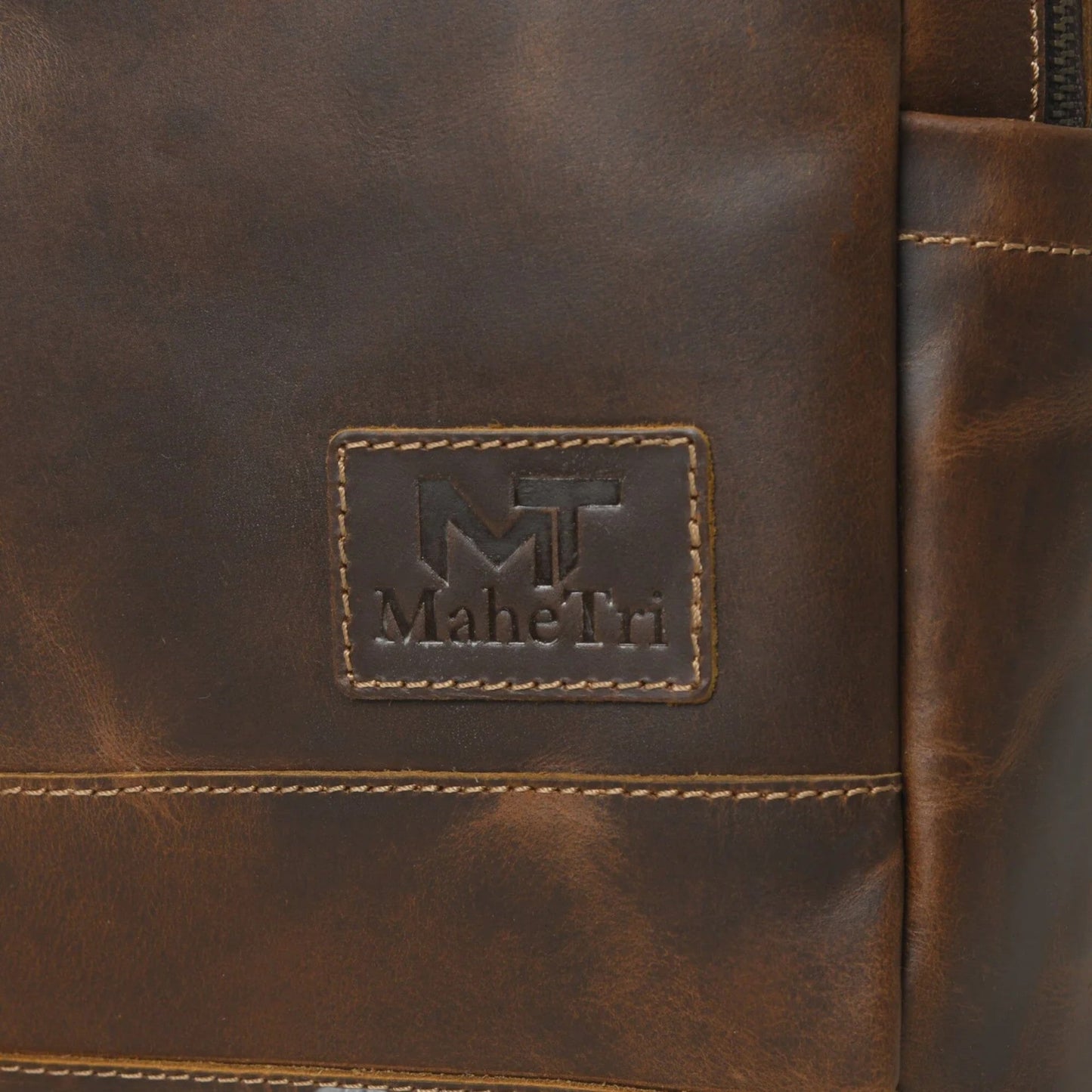 Zaino Marrone Minimal Unisex — Classico, immagine 12