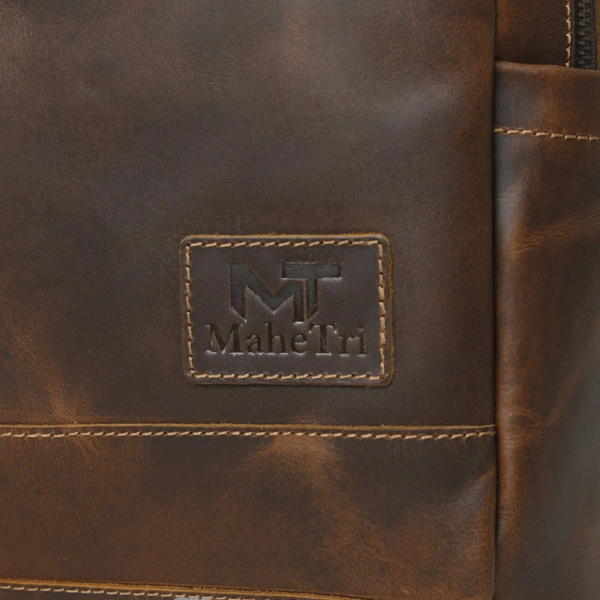 Zaino Marrone Minimal Unisex — Classico, immagine 12