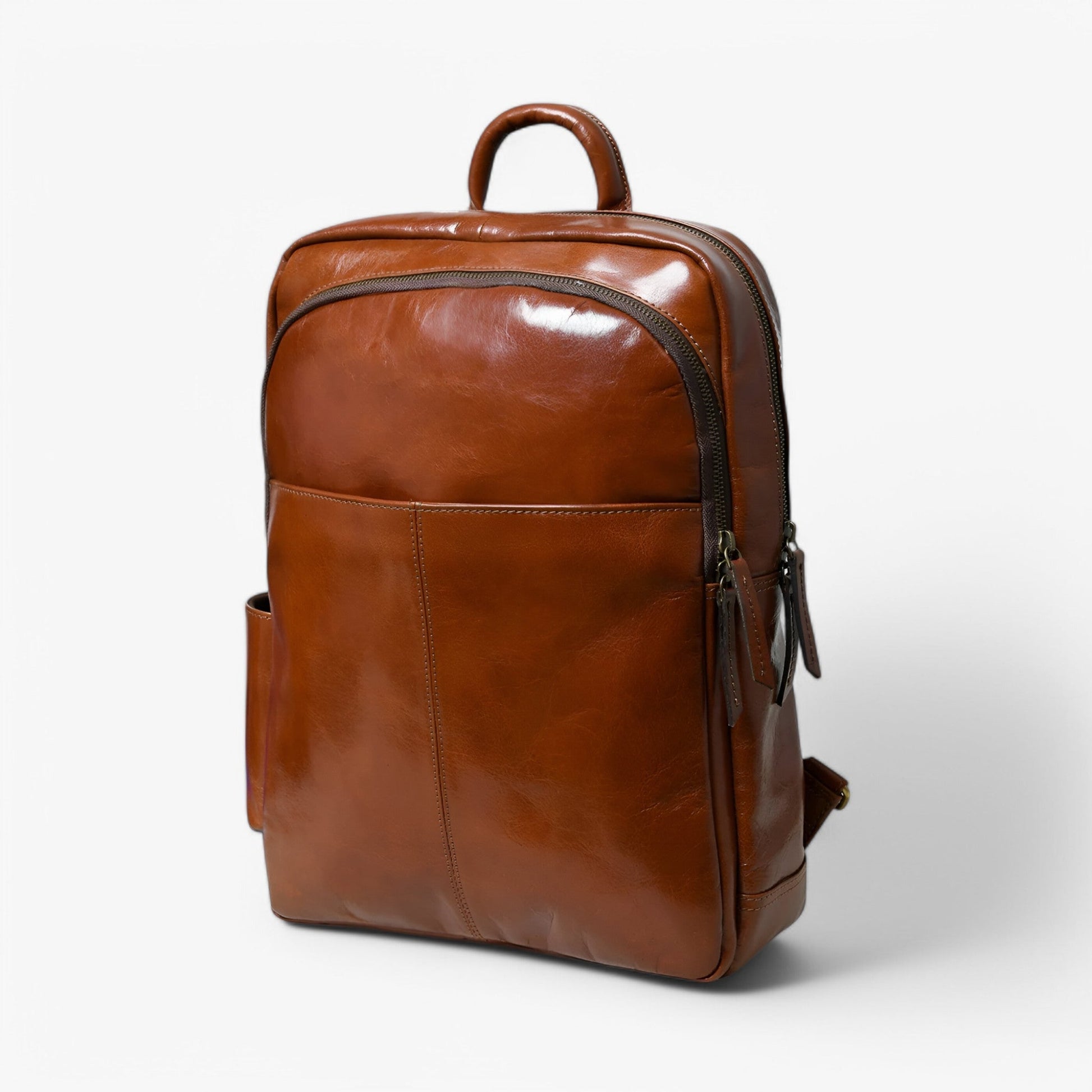 Zaino Marrone Minimal Uomo — Valdora, immagine 12