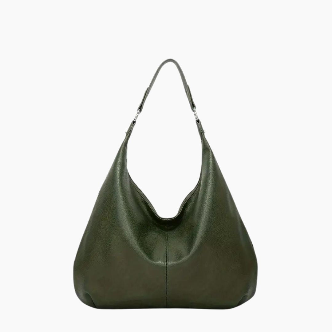 Borsa Hobo Bordeaux Capiente Donna — Maya, immagine 10