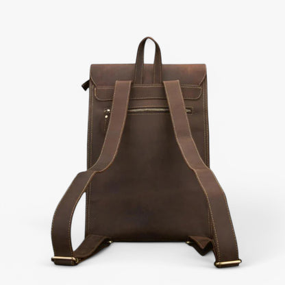 Zaino Marrone Minimal Unisex — Torino, immagine 3