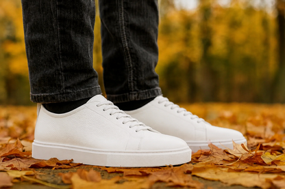 Ostuni — Sneakers Bianche Da Uomo, immagine 4