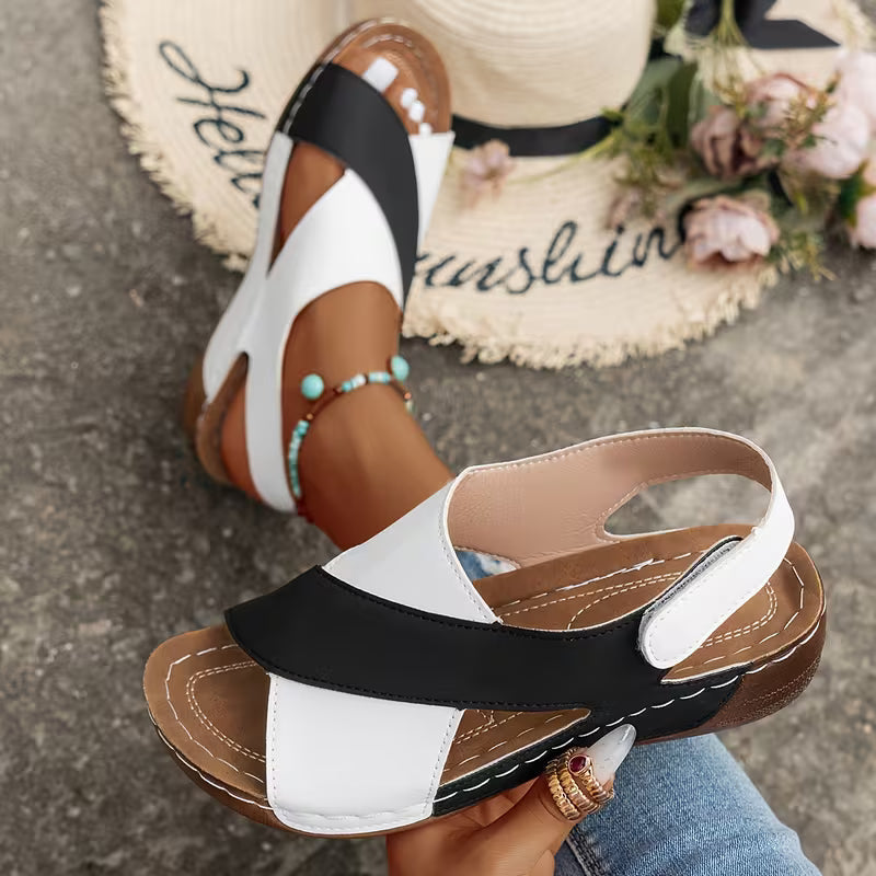 Santorini — Sandali Con Plateau Da Donna, immagine 2