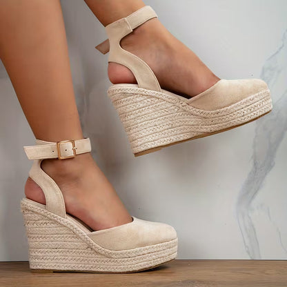 Barcelona — Sandali Con Zeppa Slingback Da Donna, immagine 2