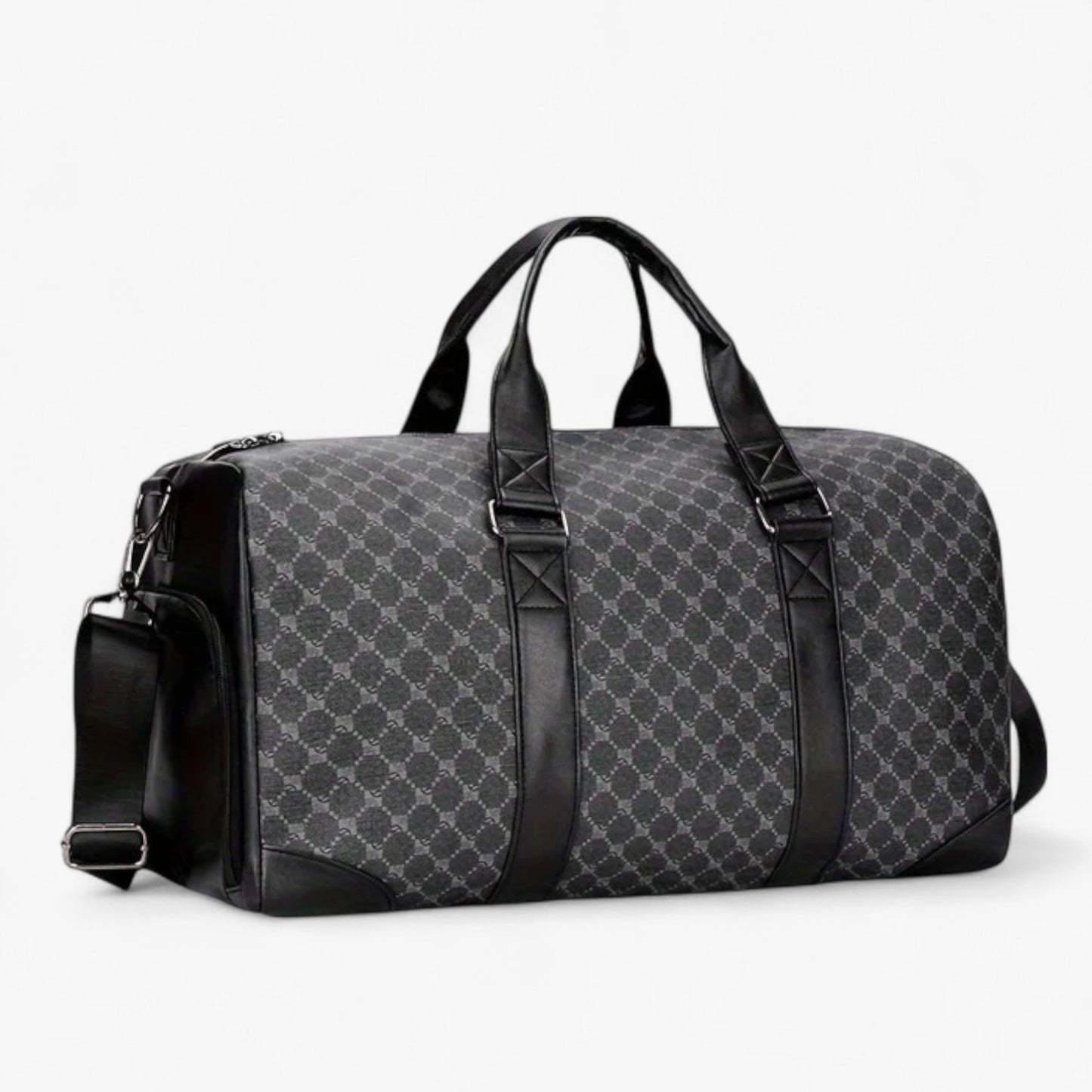 Borsone Da Viaggio Nero Multiscomparto Unisex — Modena, immagine 1