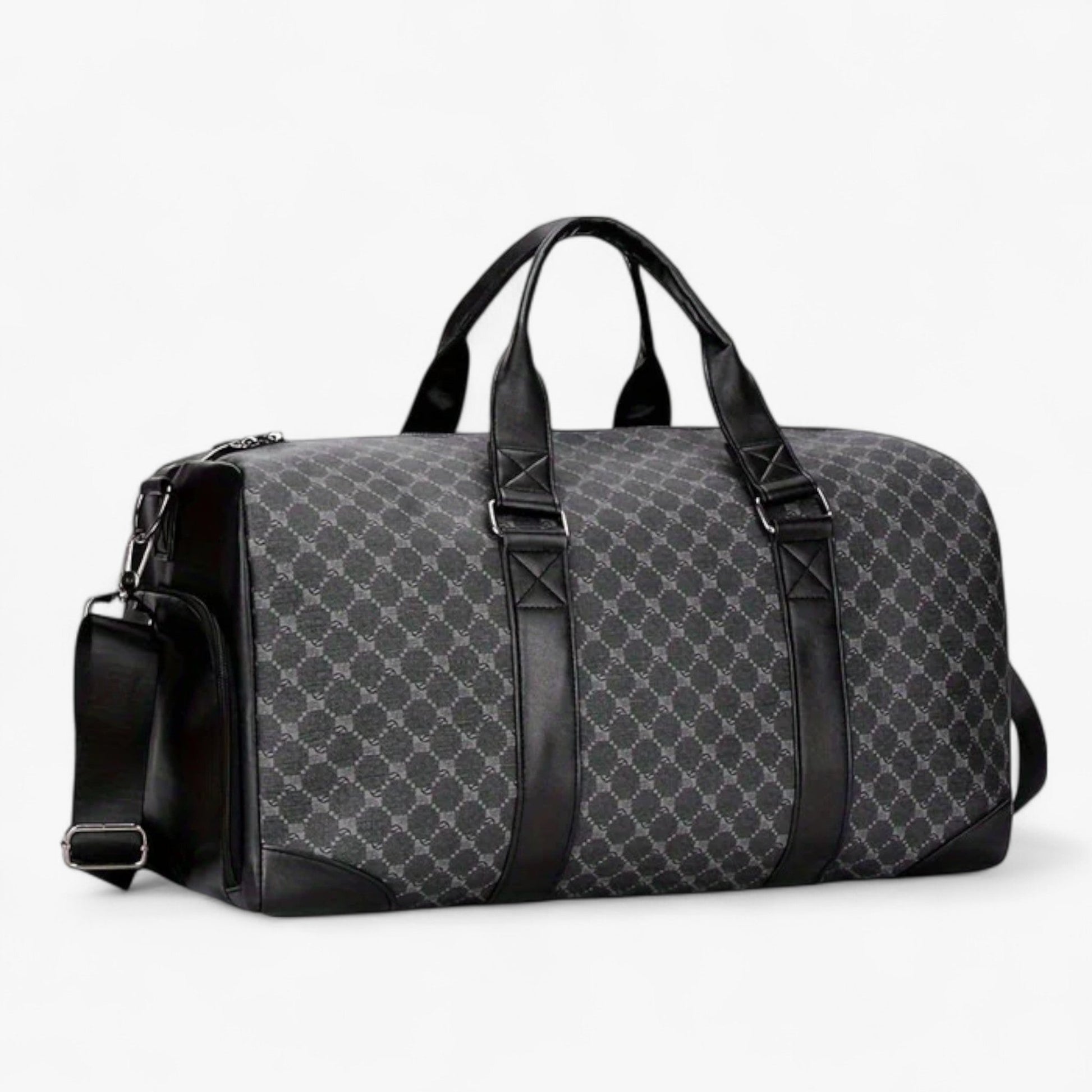 Borsone Da Viaggio Nero Multiscomparto Unisex — Modena, immagine 1