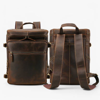 Zaino Marrone Minimal Unisex — Siena, immagine 2