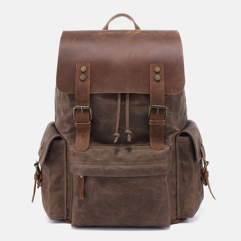 Zaino Multicolore Porta Laptop Da 15,6 Pollici Unisex — Canvas, immagine 13