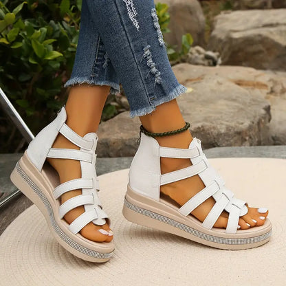 Capri — Sandali Gladiatore Da Donna, immagine 4