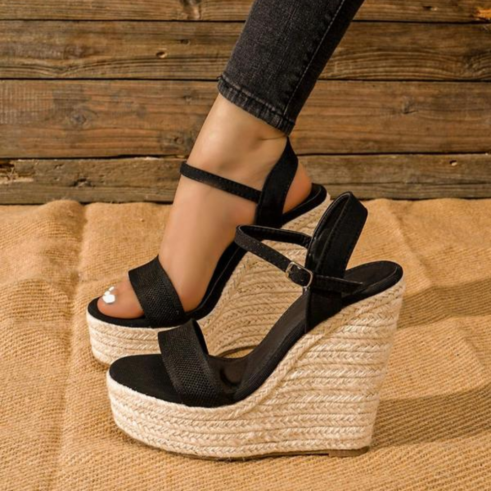 Capri Espadrille — Sandali Con Zeppa Da Donna, immagine 2