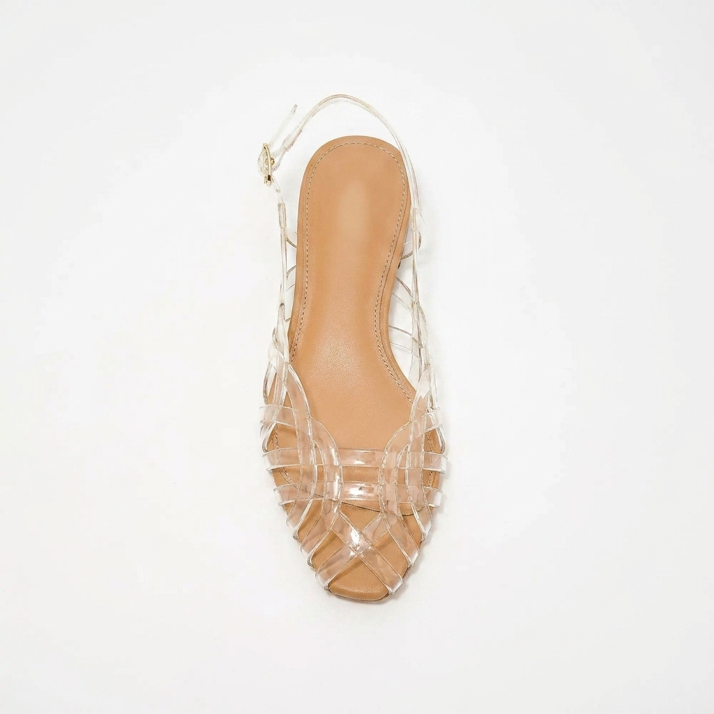 Aria — Sandali Slingback Intrecciati Da Donna, immagine 9