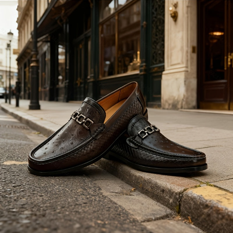 Amalfi | Woven Leather Loafer