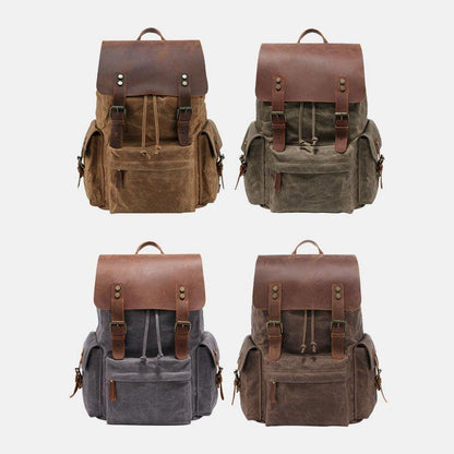 Zaino Multicolore Porta Laptop Da 15,6 Pollici Unisex — Canvas, immagine 9