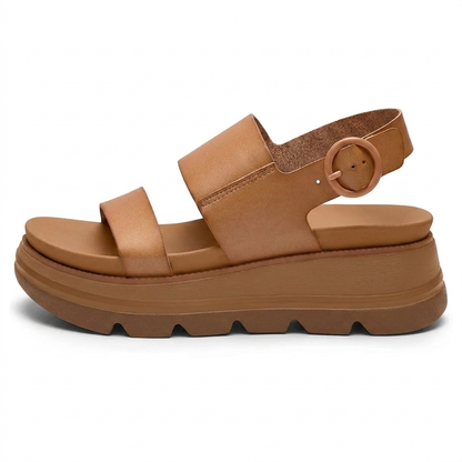 Terra — Sandali Platform Con Fibbia Da Donna, immagine 2