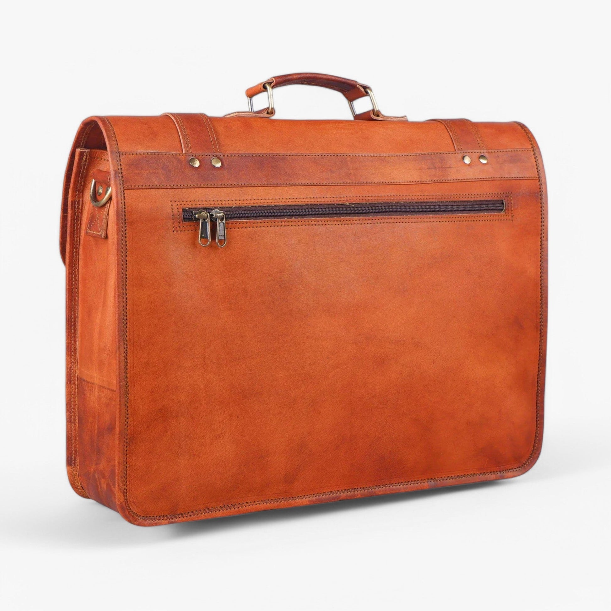 Borsa Messenger Multiformato Con Tracolla Unisex — Rovere, immagine 5