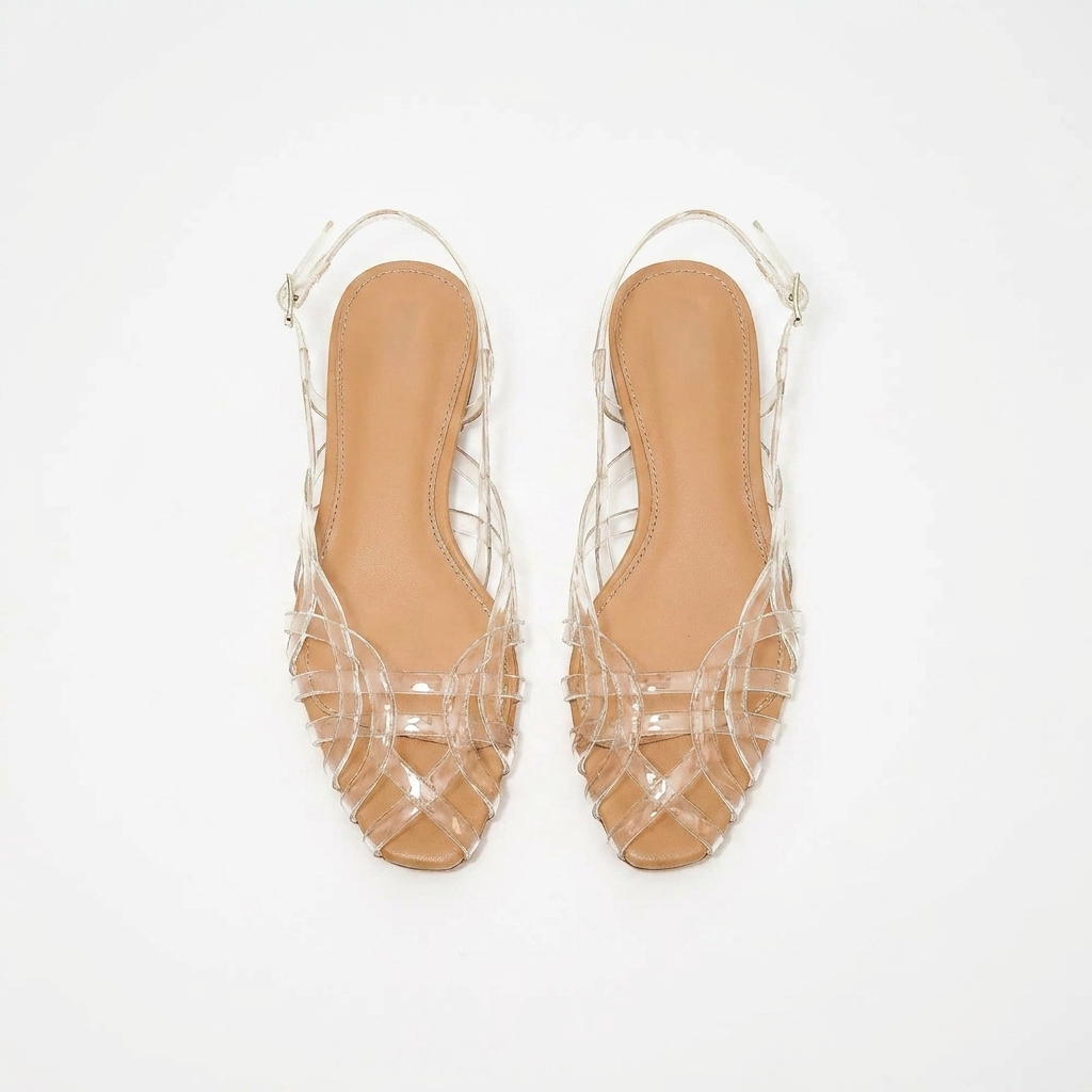 Aria — Sandali Slingback Intrecciati Da Donna, immagine 6